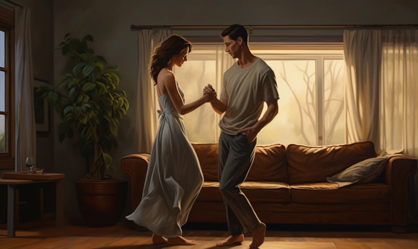 dancing spontaneously in their living room life path 33