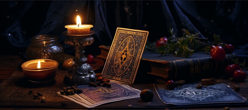 tarot card of the magician number 1