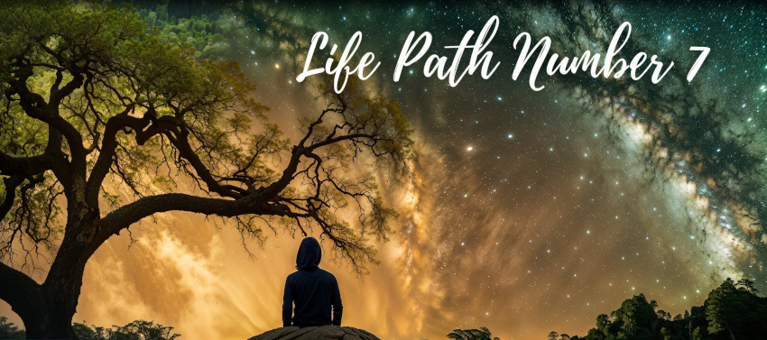 deep connection to nature and the cosmos that life path number 7 often feel